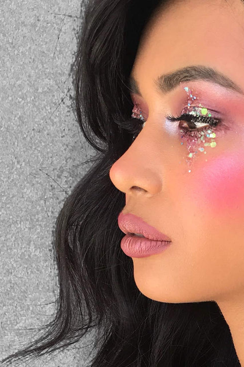 Iridescent Body Glitter - 15g Chunky Holographic Face Glitter, Hair Glitter, Eye Glitter and Body Glitter, Rave Glitter, Festival Accessories, Cos...