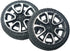 EUDAX 30mmx9mm Plastic Roll 2mm Dia Shaft Toys Wheel and 2mmx100mm STEM Shaft Round Rod Axles for DIY Toy RC Car Truck Boat Helicopter Model Part ...