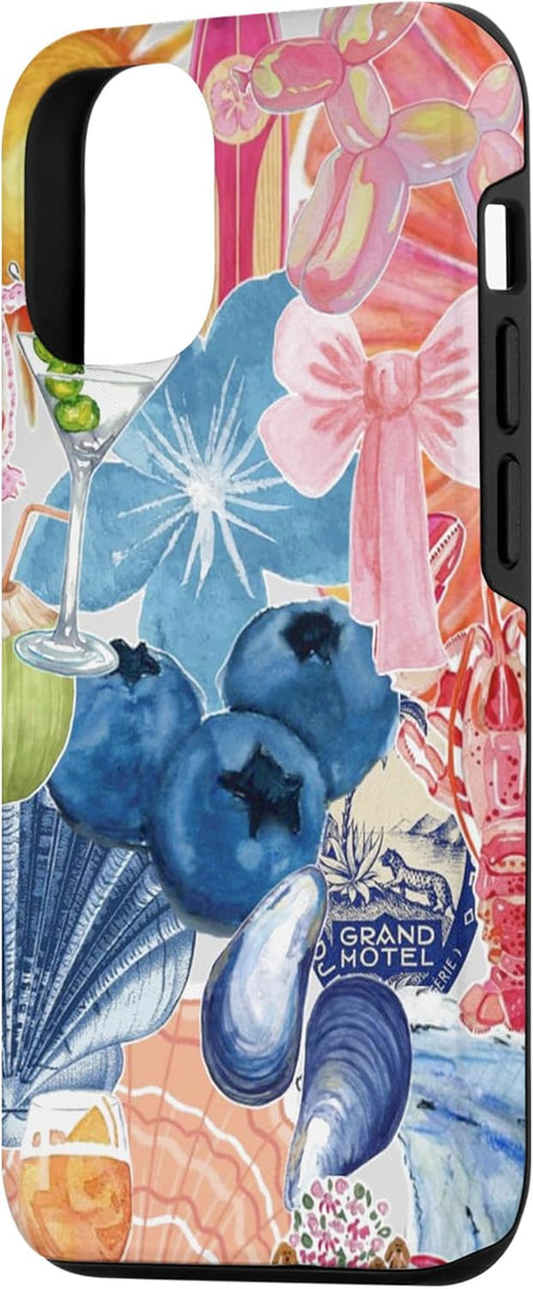 iPhone 13 Aesthetic Italian European Summer Preppy Collage Case...
