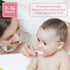 60Pcs Baby Tongue Cleaner, Baby Toothbrush, Disposable Baby Mouth Cleaner, Soft Gauze Toohthbrush Newborn Oral Cleaning Stick Dental Care for 0-36...