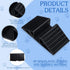 6 Pcs Support Feet for Pet Gate Plastic Triangle Reinforcement Fitting Dog Panel Isolation Fence Free Standing Pet Gate Dog Fence Panels for Confi...