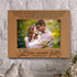 KATE POSH - Love Never Fails - 1 Corinthians 13:4-8 - Wood Picture Frame (5x7-Horizontal)...