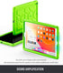 Poetic TurtleSkin Case Designed for iPad 10.2 9th Generation (2021) / 8th Generation (2020) / 7th Generation (2019), Heavy Duty Shockproof Kids Fr...