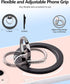 Magnetic Phone Grip (MagGo) Removable Phone Holder Stand Adjustable Finger Ring Grip Compatible with Magsafe for All Smartphone/Case (Rose Gold).....