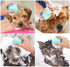 Pet Bath Massage Brush Puppy Dog Cat Grooming Cleaning Soft (Blue)...