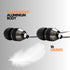 Betron B25 Earphones, Noise Isolating in-Ear Wired Headphones with Strong Bass, Tangle-Free Cord, Lightweight, Carry Case and Soft Earbud Tips (Bl...