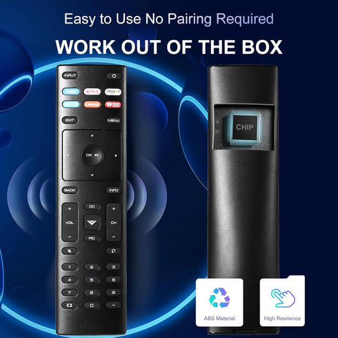 XRT136 Universal Replacement Remote Control Compatible with All Vizio Smart TV Include D-Series M-Series P-Series V-Series...