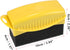 X AUTOHAUX 2X Tire Tyre Wheel Rim Trim Contour Detailing Dressing Shine Applicator Pad Sponge Foam Brush for Car Truck Tires Waxing Polishing Clea...