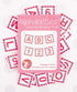 It's Sew Emma Pink ALPHABITTIES, 1 Count (Pack of 1)...