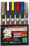 Mr. Hobby Marker Basic 6-Color Set...