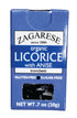 Zagarese 100% Organic Licorice with Flip Top Box anise, 0.88 Ounce...