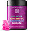 Organic Sea Moss Gummies with Black Seed Oil, Bladderwrack & Burdock Root | Irish Sea Moss Supplement 1000mg | 4 in 1 Advanced Formula 4X Stronger...