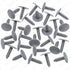 Rexka 30pcs Quarter Headlining Trim Panel Retainer Clips 15006827 Gray Nylon for GM Chevy Trucks Pickup Yukon H2 Escalade Tahoe Suburban 1500 2500...
