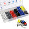 1900pcs Wire Ferrules Terminals Kit, AWG 22-10 Wire Insulated Cord Pin Ends Terminals for electric, industrial, chemical industry, power control s...