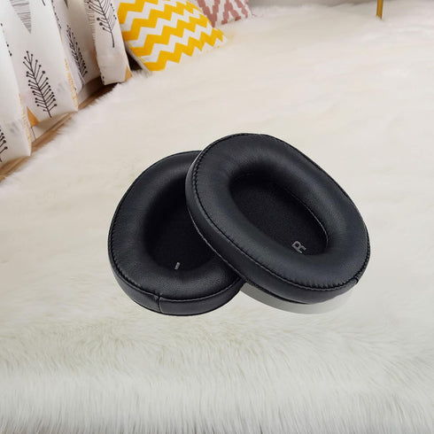 Headphones Replacement Earpads for Audio-Technica ATH-SR9/ ATH-DSR9BT/ ATH-WS990BT, Ear Pad Replacement Cushions with Protein Leather & Memory Foa...