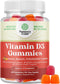 Vitamin D3 Gummies for Daily Wellness - Delicious Vitamin D Gummies for Adults with Vitamin D3 2000IU per Serving for Bone Muscle & Immune Support...