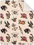 Old School Tattoo Baby Blanket Cotton Cozy Throw Blanket Warm Nursery Swaddle Receiving Toddler Blankets 30" x 40...