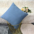 Booque Valley Throw Pillow Covers, Pack of 2 Super Soft Elegant Modern Embossed Patterned Blue Cushion Covers Decorative Stretchy Pillow Cases for...