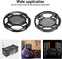 MECCANIXITY Speaker Grill Cover 6.5" Mesh Subwoofer Grill Guard Protector for Home Audio DIY Black 2 Pack...