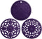 Smithcraft Silicone Trivets for Hot Pots and Pans, Non Stick Hot Pad Pot Holders for Kitchen, Multi-use Heat Resistant Mat for Table and Counterto...