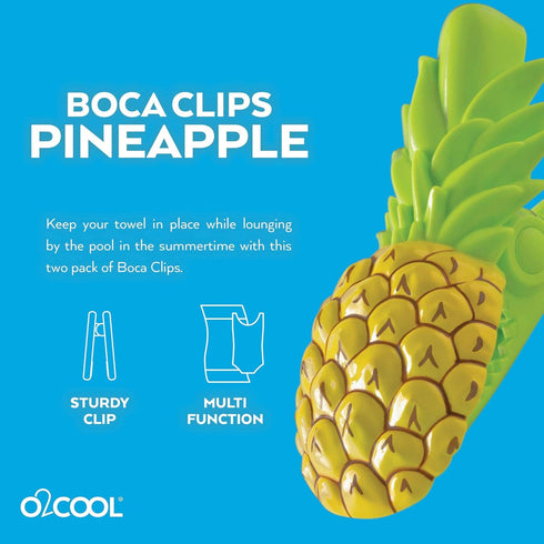 O2COOL Pineapple Boca Clip...