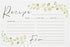 C.R. Gibson Q16-24814 Wedding Shower Recipe Cards and Invite Enclosure Cards, 40pcs, White...