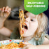 8 Pieces Toddler Utensils, Kids Stainless Steel Silverware Set - 4pcs Forks and 4pcs Spoon, Cute Children Flatware Sets with Mirror Polished, Self...