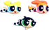 Monogram Powerpuff Girls 3 Piece Magnet Set –Bubbles, Blossom and Buttercup 3D Foam Magnet - Magnet for Refrigerators, Office and Lockers......