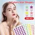 280 Counts Acne Patches for Face,Hydrocolloid Pimple Patches with Salicylic Acid,Tea Tree Oil and Centella Extract,Cute Star Zit Cover Patches,Col...