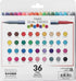 Essentials By Leisure Arts Arts Double Ended Marker Set 36pc...