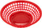 G.E.T. RB-820-R Round Serving / Bread Basket, 8", Red (Set of 12)...