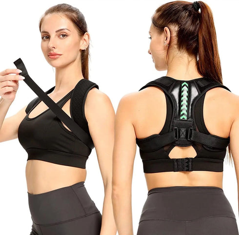 Posture Corrector for Men and Women, Adjustable Lumbar Spinal Support, Low Back Pain Relief, Neck Support, Lower Back Pain Relief (X-Large)...