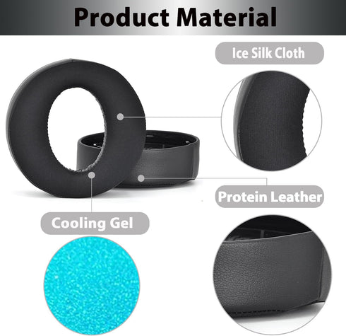 Adhiper Replacement Ear Pads for PS5 Pulse 3D Headset, Upgraded Cooling Gel Earpads Compatible with Sony PlayStation 5 PS5 Pulse 3D Wireless Heads...