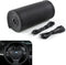 Pack-1 Car Steering Wheel Cover, 14.9" Leather Anti-Scratch Protective Cover for All Seasons, Breathable Non-Slip Easy-to-Hold Cover with DIY Wiri...
