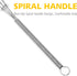 Anaeat 6 Pack Small Wire Whisks, Portable Stainless Steel Kitchen Tiny Whisk & Egg Beater with Thick Wire - Sturdy Mini Mixing Balloon for Cooking...