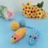 3Pcs Cat Mouse Toy Sounding Mouse and Cat Toy Mice Shape Kitten Toys for Indoor Cats Kittens Cat Chew Toy Interactive Squeaky Mouse Cat Ball Toy P...