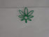 100 Count Pot Leaf Shaped Paper Clips Great for Paper Clip Collectors or Office Gift - Comes in Round Tin with Lid and Gift Box - Green...