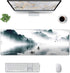 Japanese Mountain Lake Extended Big Mouse Pad Large,XL Gaming Desk Pad,31.5x11.8inch Long Computer Keyboard Mouse Mat Mousepad with 3mm Non-Slip B...