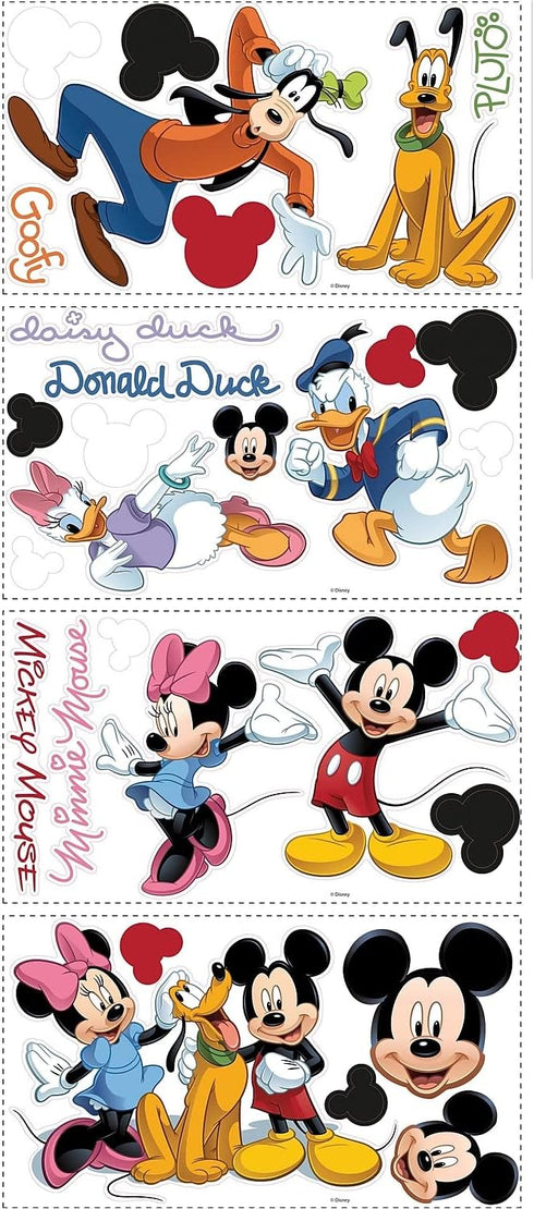 RoomMates RMK1507SCS Mickey and Friends Peel and Stick Wall Decals...