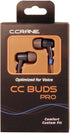 C. Crane CC Buds-Pro Full Stereo in-Ear Earbud Headphones – for Audio Books and Voice Clarity...