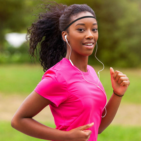 12 Pieces Thin Elastic Sports Headbands Skinny Athletic Hair Bands Yoga Head Band Sweatband for Exercise Yoga Workout Running Soccer, Black...