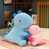 SQEQE Dinosaur Stuffed Animal, Loving Soft Dino Plush Toys with Holding Heart for Valentine Day, Sweet Romantic Anniversary Birthday Gift for Her ...