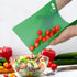ZVP Flexible Plastic Cutting Board Mats Set of 5, Colorful Chopping Boards with Food Icon for Kitchen, BPA Free, Non-Slip Back, Non Porous, Dishwa...