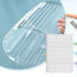 Line Stencil Straight Line Stencil 0.35inch Spacing Line Plastic Writing Guide Template Line Drawing Stencil Template for Journaling Scale Writing...