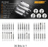 Screwdriver Set By JAKEMY, 43 in 1 Precision Screwdriver Kit Magnetic Replaceable Bits Repair Tool Kit Opening Tool and Tweezer for phone Cellphon...