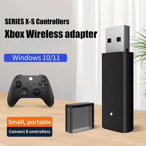 Wireless Adapter for Controller Xbox One, Bluetooth Adapter for Controller Xbox One/Xbox One X S/Xbox Series X S/Elite, Compatible with Windows 10...
