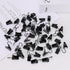 HOOSUN 50 Pack Stainless Steel Clip Hooks for Hanging,S Hook with Clip for Hanging Outdoor String Lights,Metal Christmas Lights Clips Hangers,Curt...