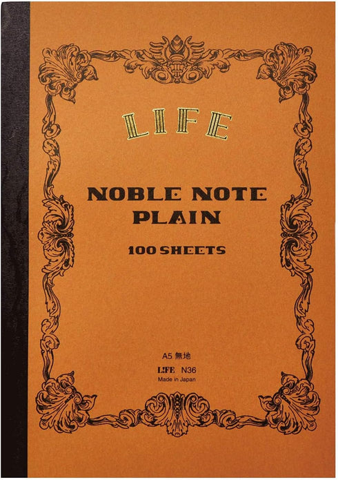 Life Notebook, Noble Notebook, Plain, A5 N36...