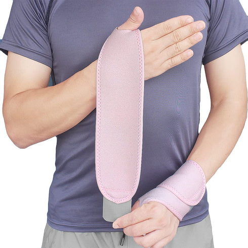 2 Pack Wrist Support Brace/Carpal Tunnel/Wrist Brace/Hand Support, Adjustable Wrist Support for Arthritis and Tendinitis, Joint Pain Relief (Pink)...