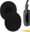 Geekria QuickFit Foam Replacement Ear Pads for Logitech H800 Headphones Ear Cushions, Headset Earpads, Ear Cups Cover Repair Parts (Black)...